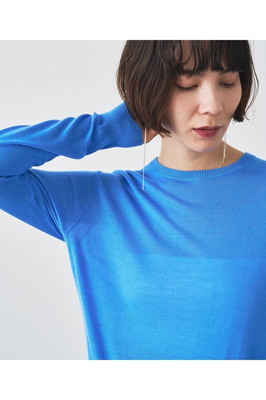 【ウィムガゼット/Whim Gazette】の16Gクルーネックプルオーバー 人気、トレンドファッション・服の通販 founy(ファニー) 　ファッション　Fashion　レディースファッション　Fashion for Women　トップス・カットソー　Cut & Sew Tops　ニット　Knit Tops & Sweaters　カジュアルプルオーバー・ニットトップス　Pullovers & Knit Tops / Casual Pullovers　2025年　2025　2025-2026秋冬・A/W　Autumn/Winter 2025–26 AW25–26　おすすめ　Recommended / Our Picks　なめらか　Smooth, Silky Texture　アンサンブル　Ensemble Set　コンパクト　Compact, Small Size　シンプル　Simple, Minimal　トレンド　Trend, Trending Now　ドレープ　Drape, Draping Fabric　バランス　Balance, Style Balance　フィット　Fit, Slim Fit　ベーシック　Basic, Essential　エレガント 上品　Elegant　A/W・秋冬　Autumn/Winter　other-2|ID: prp329100004638315 ipo3291000000033428790