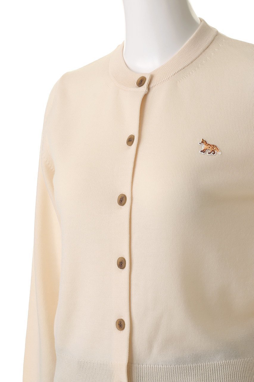 【メゾン キツネ/MAISON KITSUNE】のBABY FOX メリノ レギュラー カーディガン 人気、トレンドファッション・服の通販 founy(ファニー) 　ファッション　Fashion　レディースファッション　Fashion for Women　トップス・カットソー　Cut & Sew Tops　ニット　Knit Tops & Sweaters　カーディガン・羽織り　Layered Style Cardigans　2025年　2025　2025-2026秋冬・A/W　Autumn/Winter 2025–26 AW25–26　カーディガン　Cardigan, Knitwear　コンパクト　Compact, Small Size　スタンダード　Standard, Basic　スリーブ　Sleeve, Long Sleeve / Short Sleeve　パッチ　Patch, Appliqué　レギュラー　Regular, Standard Fit　ロング　Long, Long-Length　A/W・秋冬　Autumn/Winter　other-5|ID: prp329100004638317 ipo3291000000033428809