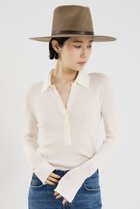【ザ ストア バイ シー/THE STORE by C】の【COCUCA】シアーリブニット ホワイト|ID: prp329100004638318 ipo3291000000033428811