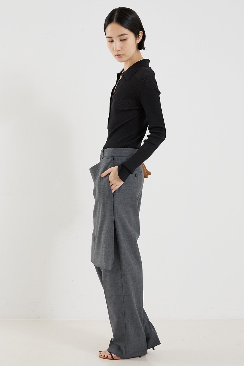 【ザ ストア バイ シー/THE STORE by C】の【COCUCA】シアーリブニット 人気、トレンドファッション・服の通販 founy(ファニー) 　ファッション　Fashion　レディースファッション　Fashion for Women　トップス・カットソー　Cut & Sew Tops　ニット　Knit Tops & Sweaters　カジュアルプルオーバー・ニットトップス　Pullovers & Knit Tops / Casual Pullovers　2025年　2025　2025-2026秋冬・A/W　Autumn/Winter 2025–26 AW25–26　シアー　Sheer, See-Through　フィット　Fit, Slim Fit　リブニット　Rib Knit, Ribbed Knit　ロング　Long, Long-Length　夏　Summer　春　Spring　A/W・秋冬　Autumn/Winter　other-5|ID: prp329100004638318 ipo3291000000033428817