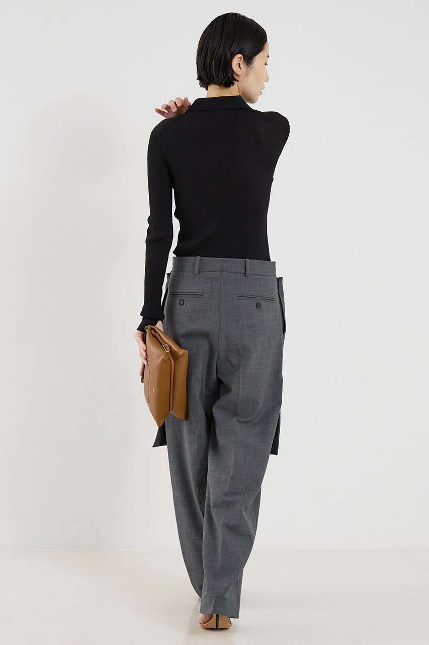 【ザ ストア バイ シー/THE STORE by C】の【COCUCA】シアーリブニット 人気、トレンドファッション・服の通販 founy(ファニー) 　ファッション　Fashion　レディースファッション　Fashion for Women　トップス・カットソー　Cut & Sew Tops　ニット　Knit Tops & Sweaters　カジュアルプルオーバー・ニットトップス　Pullovers & Knit Tops / Casual Pullovers　2025年　2025　2025-2026秋冬・A/W　Autumn/Winter 2025–26 AW25–26　シアー　Sheer, See-Through　フィット　Fit, Slim Fit　リブニット　Rib Knit, Ribbed Knit　ロング　Long, Long-Length　夏　Summer　春　Spring　A/W・秋冬　Autumn/Winter　other-6|ID: prp329100004638318 ipo3291000000033428818
