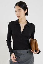 【ザ ストア バイ シー/THE STORE by C】の【COCUCA】シアーリブニット ブラック|ID:prp329100004638318