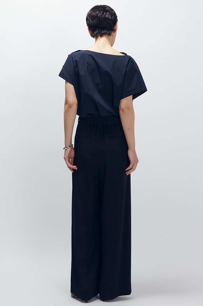 【プルミエ アロンディスモン/1er Arrondissement】のアセテートツイルワイドパンツ 人気、トレンドファッション・服の通販 founy(ファニー) 　ファッション　Fashion　レディースファッション　Fashion for Women　パンツ　Pants & Trousers　2025年　2025　2025-2026秋冬・A/W　Autumn/Winter 2025–26 AW25–26　ツイル　Twist, Twisted Detail　ブライト　Bright, Shiny　吸水　Absorbent, Quick-Dry　A/W・秋冬　Autumn/Winter　other-4|ID: prp329100004638319 ipo3291000000033428825