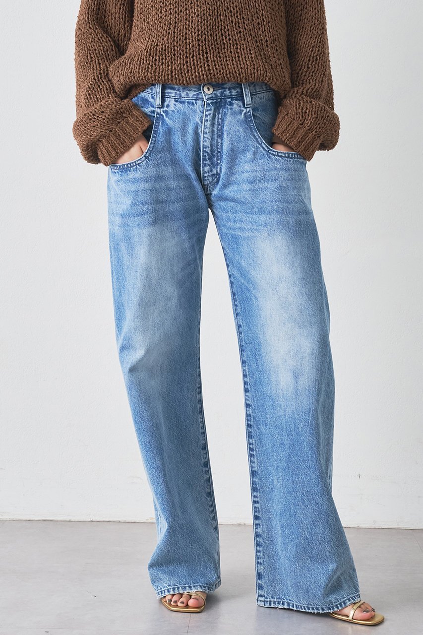 【ウィムガゼット/Whim Gazette】のポケットデニムパンツ 人気、トレンドファッション・服の通販 founy(ファニー) 　ファッション　Fashion　レディースファッション　Fashion for Women　パンツ　Pants & Trousers　デニムパンツ・ジーンズ・美脚デニム　Denim Jeans & Pants　2025年　2025　2025-2026秋冬・A/W　Autumn/Winter 2025–26 AW25–26　ストレート　Straight, Straight Cut　デニム　Denim, Jeans Material　ドレープ　Drape, Draping Fabric　ポケット　Pocket, Pocket Detail　リラックス　Relax, Relaxed Fit　ワイド　Wide, Wide Fit　吸水　Absorbent, Quick-Dry　A/W・秋冬　Autumn/Winter　other-2|ID: prp329100004638320 ipo3291000000033428829