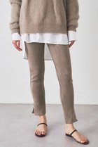 【ウィムガゼット/Whim Gazette】のレギンスZIPパンツ モカ|ID: prp329100004638321 ipo3291000000035377478