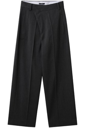 【イレーヴ/YLEVE】 2/72 WOOL トリコチン タックパンツ人気、トレンドファッション・服の通販 founy(ファニー) ファッション Fashion レディースファッション Fashion for Women パンツ Pants & Trousers 2025年 2025 2025-2026秋冬・A/W Autumn/Winter 2025–26 AW25–26 ロング Long, Long-Length ヴィンテージ Vintage Style A/W・秋冬 Autumn/Winter |ID:prp329100004638322