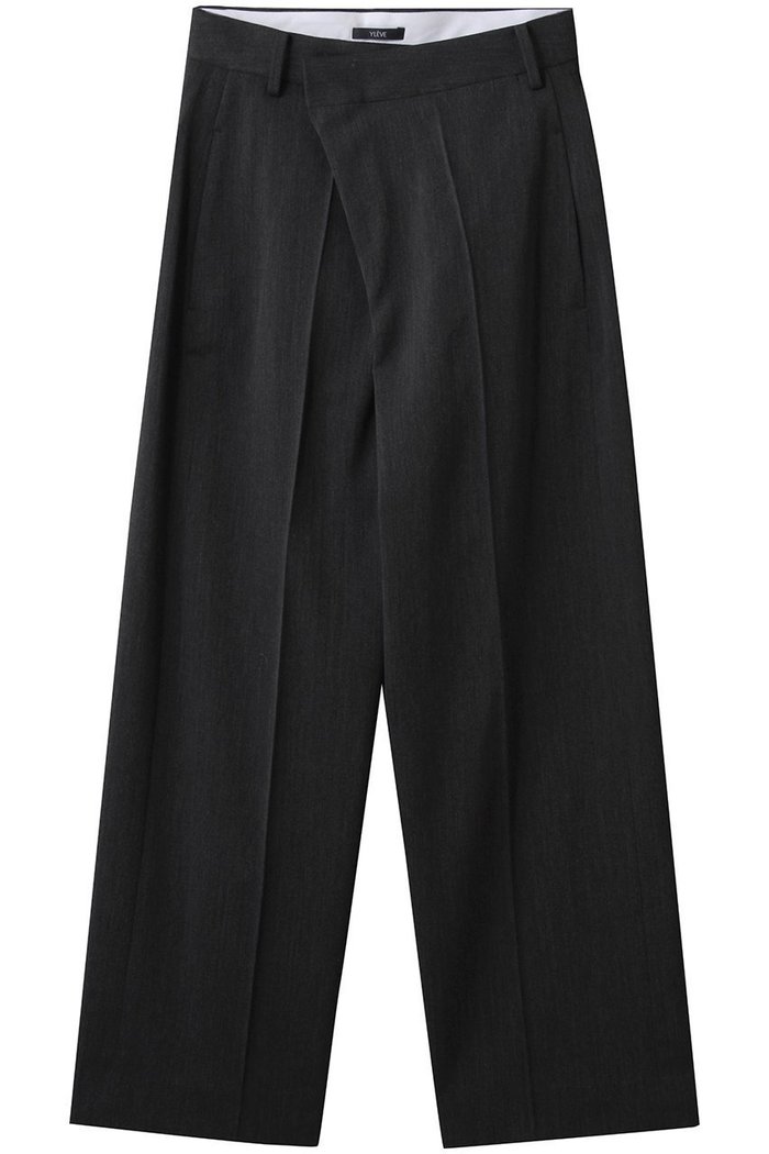 【イレーヴ/YLEVE】のWOOL TRICHOTINE トラウザーズ インテリア・キッズ・メンズ・レディースファッション・服の通販 founy(ファニー) https://founy.com/ ファッション Fashion レディースファッション Fashion for Women パンツ Pants & Trousers ロング Long, Long-Length ヴィンテージ Vintage Style A/W・秋冬 Autumn/Winter |ID: prp329100004638322 ipo3291000000035723507