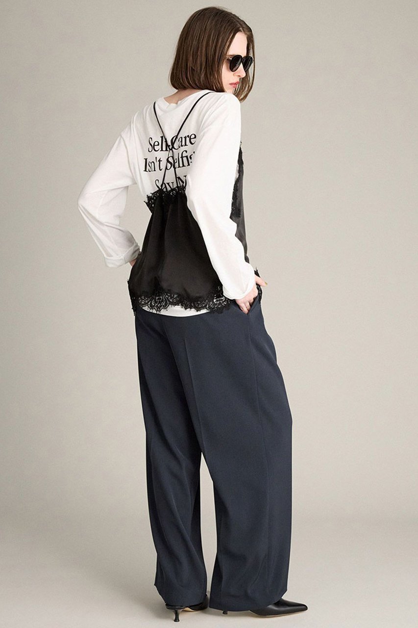 【ブリル/BRILL】のカルゼタックイージーパンツ 人気、トレンドファッション・服の通販 founy(ファニー) 　ファッション　Fashion　レディースファッション　Fashion for Women　パンツ　Pants & Trousers　2025年　2025　2025-2026秋冬・A/W　Autumn/Winter 2025–26 AW25–26　ストレート　Straight, Straight Cut　A/W・秋冬　Autumn/Winter　other-8|ID: prp329100004638324 ipo3291000000033428871