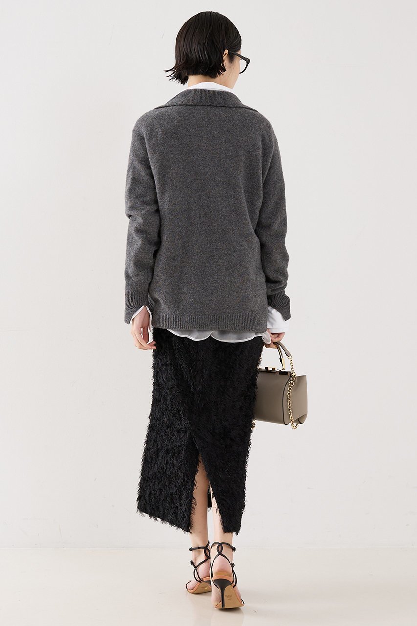 【ザ ストア バイ シー/THE STORE by C】の【COCUCA】カットジャガードスカート 人気、トレンドファッション・服の通販 founy(ファニー) 　ファッション　Fashion　レディースファッション　Fashion for Women　スカート　Skirts　2025年　2025　2025-2026秋冬・A/W　Autumn/Winter 2025–26 AW25–26　おすすめ　Recommended / Our Picks　エレガント 上品　Elegant　A/W・秋冬　Autumn/Winter　other-5|ID: prp329100004638330 ipo3291000000033428916