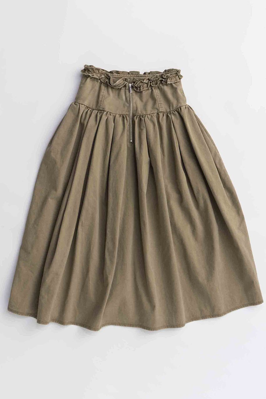 【メゾンスペシャル/MAISON SPECIAL】のWaist Frill Mid-length Skirt/ウエストフリルミモレスカート 人気、トレンドファッション・服の通販 founy(ファニー) 　ファッション　Fashion　レディースファッション　Fashion for Women　スカート　Skirts　ロングスカート　Long Skirts / Maxi & Midi Skirts　2025年　2025　2025-2026秋冬・A/W　Autumn/Winter 2025–26 AW25–26　フリル　Frill, Ruffle　フレア　Flare, Flared　ロング　Long, Long-Length　A/W・秋冬　Autumn/Winter　other-5|ID: prp329100004638332 ipo3291000000033428933