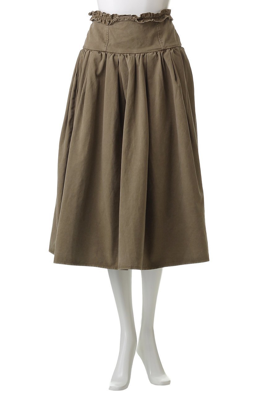 【メゾンスペシャル/MAISON SPECIAL】のWaist Frill Mid-length Skirt/ウエストフリルミモレスカート 人気、トレンドファッション・服の通販 founy(ファニー) 　ファッション　Fashion　レディースファッション　Fashion for Women　スカート　Skirts　ロングスカート　Long Skirts / Maxi & Midi Skirts　フリル　Frill, Ruffle　フレア　Flare, Flared　ロング　Long, Long-Length　other-2|ID: prp329100004638332 ipo3291000000035496907