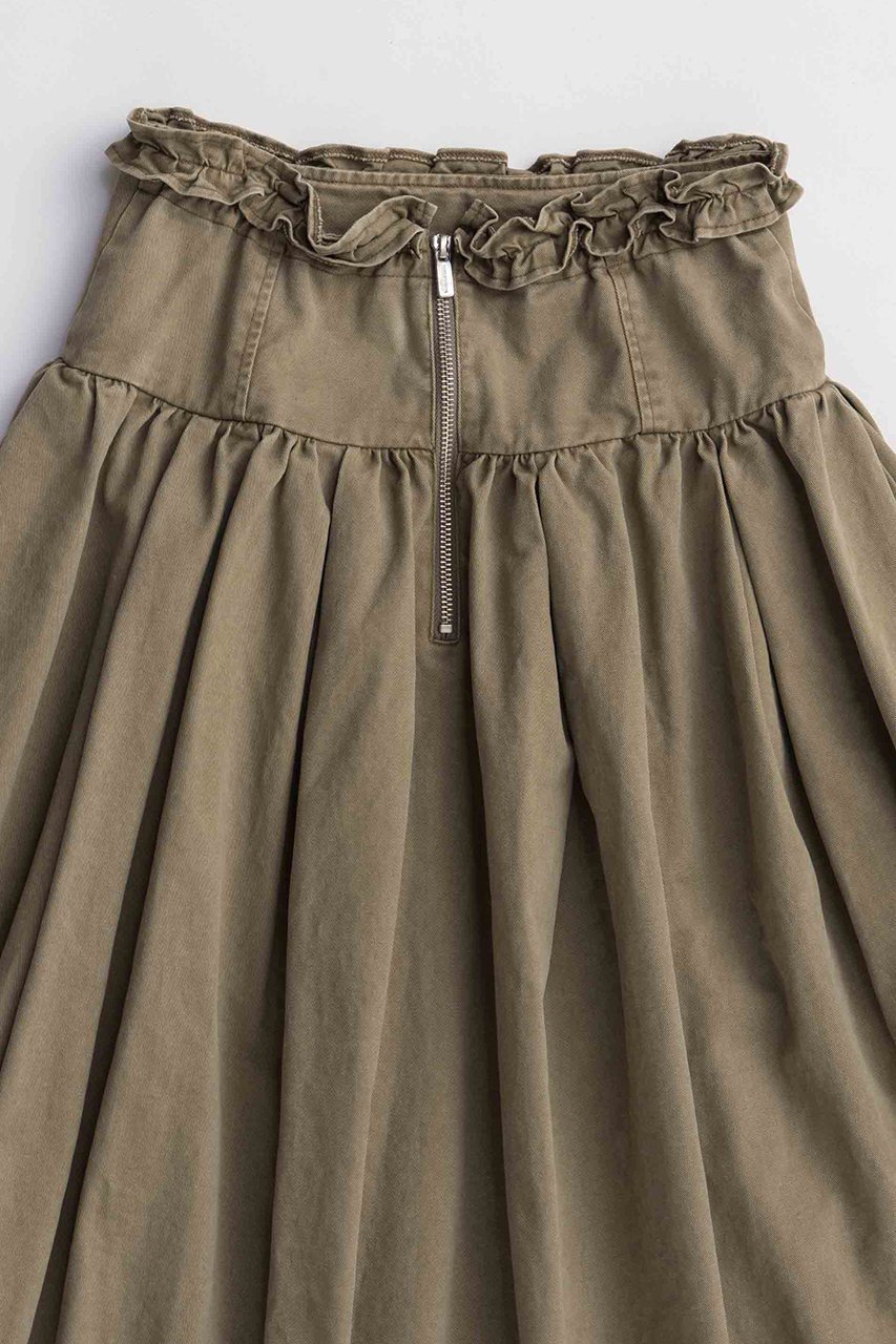 【メゾンスペシャル/MAISON SPECIAL】のWaist Frill Mid-length Skirt/ウエストフリルミモレスカート 人気、トレンドファッション・服の通販 founy(ファニー) 　ファッション　Fashion　レディースファッション　Fashion for Women　スカート　Skirts　ロングスカート　Long Skirts / Maxi & Midi Skirts　フリル　Frill, Ruffle　フレア　Flare, Flared　ロング　Long, Long-Length　other-6|ID: prp329100004638332 ipo3291000000035496913