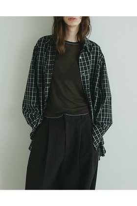 【エトレトウキョウ/ETRE TOKYO】 【8/15 10:00販売開始】オリジナルマルチチェックシャツ人気、トレンドファッション・服の通販 founy(ファニー) ファッション Fashion レディースファッション Fashion for Women トップス・カットソー Cut & Sew Tops シャツ・ブラウス・オフィスカジュアル Elegant Blouses & Button-Ups 2025年 2025 2025-2026秋冬・A/W Autumn/Winter 2025–26 AW25–26 おすすめ Recommended / Our Picks シアー Sheer, See-Through スリーブ Sleeve, Long Sleeve / Short Sleeve チェック Check, Plaid, Tartan リラックス Relax, Relaxed Fit ロング Long, Long-Length A/W・秋冬 Autumn/Winter |ID:prp329100004638338