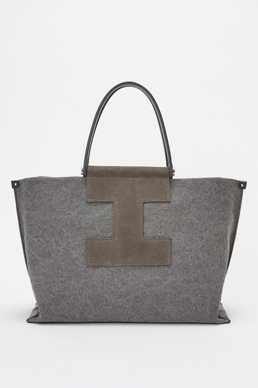 【イアクッチ/IACUCCI】のソルベット M CANVAS/SUEDE インテリア・キッズ・メンズ・レディースファッション・服の通販 founy(ファニー) 　ファッション　Fashion　レディースファッション　Fashion for Women　バッグ　Bags　2025年　2025　2025-2026秋冬・A/W　Autumn/Winter 2025–26 AW25–26　おすすめ　Recommended / Our Picks　キャンバス　Canvas, Canvas Fabric　シルバー　Silver, Metallic Silver　メタル　Metal, Metal Parts　エレガント 上品　Elegant　人気　Popular, Best Seller　今季　This Season, Current Season　ビジネス 仕事 通勤　Business / Work / Commuting　夏　Summer　A/W・秋冬　Autumn/Winter　チャコールグレー|ID: prp329100004639113 ipo3291000000033438785