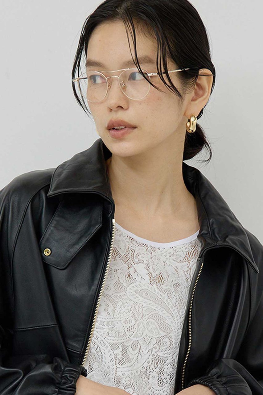 【ガリャルダガランテ/GALLARDAGALANTE】のダブルブリッジアイウェア インテリア・キッズ・メンズ・レディースファッション・服の通販 founy(ファニー) 　ファッション　Fashion　レディースファッション　Fashion for Women　ゴールド|ID: prp329100004639119 ipo3291000000035868322