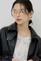 【ガリャルダガランテ/GALLARDAGALANTE】のダブルブリッジアイウェア ゴールド|ID: prp329100004639119 ipo3291000000036132931