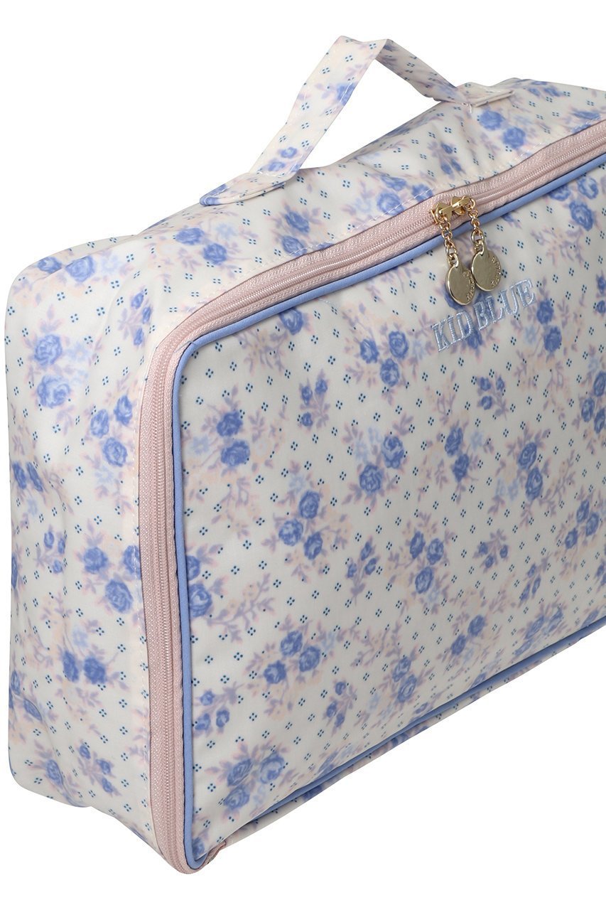 【キッドブルー/KID BLUE】のピンドットフラワーGランジェリーケース 人気、トレンドファッション・服の通販 founy(ファニー) 　ファッション　Fashion　レディースファッション　Fashion for Women　ポーチ&ミニバッグ　Pouches & Mini Bags　ジュエリー　Jewelry, Accessories　ドット　Polka Dot, Dot Pattern　フラワー　Flower, Floral　ポーチ　Pouch, Small Case　モチーフ　Motif, Design Theme　ランジェリー　Lingerie, Intimate Wear　ワーク　Workwear, Utility Style　旅行　Travel　other-4|ID: prp329100004639121 ipo3291000000036132942