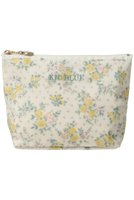 【キッドブルー/KID BLUE】のピンドットフラワーGポーチ 人気、トレンドファッション・服の通販 founy(ファニー) ファッション Fashion レディースファッション Fashion for Women ポーチ&ミニバッグ Pouches & Mini Bags コンパクト Compact, Small Size スクエア Square, Square Shape ドット Polka Dot, Dot Pattern フォルム Silhouette, Form フラワー Flower, Floral ポケット Pocket, Pocket Detail ポーチ Pouch, Small Case モチーフ Motif, Design Theme リップ Lip, Lip Motif 新作・新入荷 New Arrivals / New In |ID:prp329100004639122