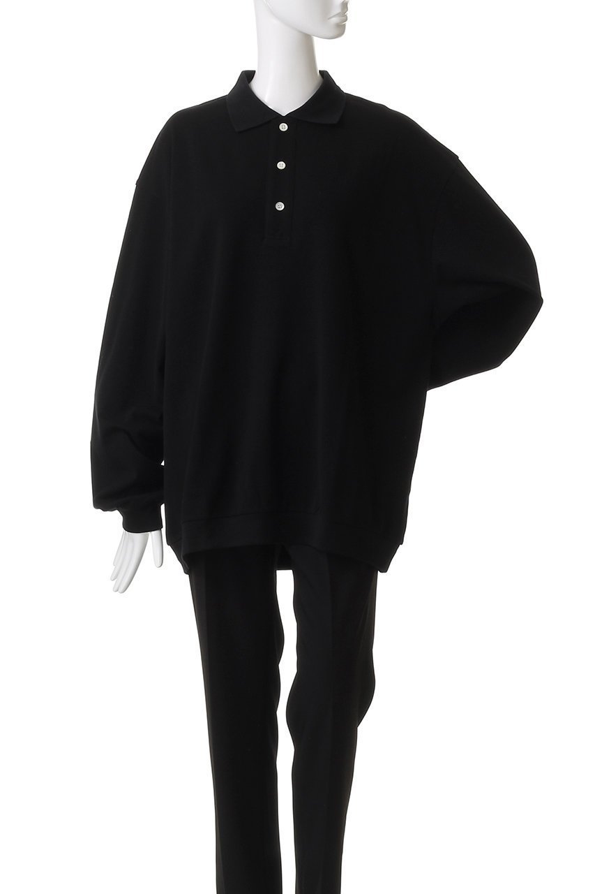 【エビコン/EVCON】の【UNISEX】POLO L/S SHIRT ポロシャツ 人気、トレンドファッション・服の通販 founy(ファニー) 　ファッション　Fashion　レディースファッション　Fashion for Women　トップス・カットソー　Cut & Sew Tops　シャツ・ブラウス・オフィスカジュアル　Elegant Blouses & Button-Ups　ロングTシャツ・Tシャツ　Longline T-Shirts & Tees　ポロシャツ・きれいめカジュアル　Smart-Casual Polo Tops　カットソー・ベーシックTシャツ　Cut-and-Sewn Tops / Stretch Tees & Basics　ユニセックス　Unisex, Genderless　おすすめ　Recommended / Our Picks　コンパクト　Compact, Small Size　シンプル　Simple, Minimal　スラックス　Slacks, Dress Pants　スリーブ　Sleeve, Long Sleeve / Short Sleeve　デニム　Denim, Jeans Material　ボトム　Bottoms, Lower Wear　ポロシャツ　Polo Shirt, Collared Tee　ロング　Long, Long-Length　other-2|ID: prp329100004639128 ipo3291000000035868340