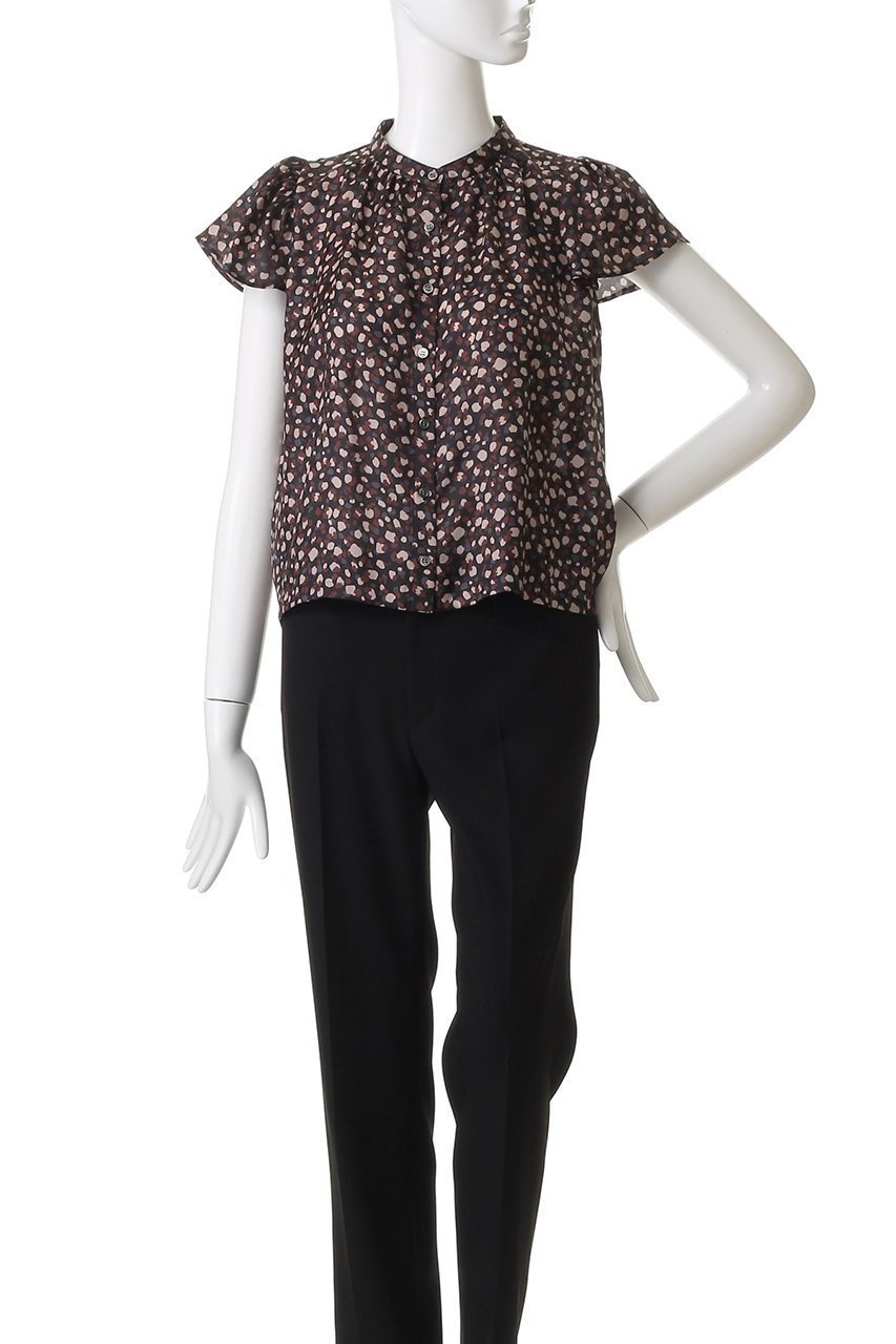 【スリー ドッツ/three dots】のシルキーツイル トップス 人気、トレンドファッション・服の通販 founy(ファニー) 　ファッション　Fashion　レディースファッション　Fashion for Women　トップス・カットソー　Cut & Sew Tops　シャツ・ブラウス・オフィスカジュアル　Elegant Blouses & Button-Ups　ロングTシャツ・Tシャツ　Longline T-Shirts & Tees　カットソー・ベーシックTシャツ　Cut-and-Sewn Tops / Stretch Tees & Basics　2025年　2025　2025-2026秋冬・A/W　Autumn/Winter 2025–26 AW25–26　ショルダー　Shoulder, Shoulder Strap　ショート　Short, Short Length　スリーブ　Sleeve, Long Sleeve / Short Sleeve　リュクス　Luxury, Elegant, High-End, Chic　A/W・秋冬　Autumn/Winter　other-2|ID: prp329100004639130 ipo3291000000033438924
