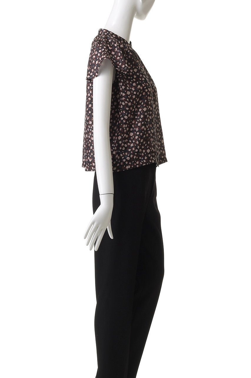 【スリー ドッツ/three dots】のシルキーツイル トップス 人気、トレンドファッション・服の通販 founy(ファニー) 　ファッション　Fashion　レディースファッション　Fashion for Women　トップス・カットソー　Cut & Sew Tops　シャツ・ブラウス・オフィスカジュアル　Elegant Blouses & Button-Ups　ロングTシャツ・Tシャツ　Longline T-Shirts & Tees　カットソー・ベーシックTシャツ　Cut-and-Sewn Tops / Stretch Tees & Basics　2025年　2025　2025-2026秋冬・A/W　Autumn/Winter 2025–26 AW25–26　ショルダー　Shoulder, Shoulder Strap　ショート　Short, Short Length　スリーブ　Sleeve, Long Sleeve / Short Sleeve　リュクス　Luxury, Elegant, High-End, Chic　A/W・秋冬　Autumn/Winter　other-3|ID: prp329100004639130 ipo3291000000033438925