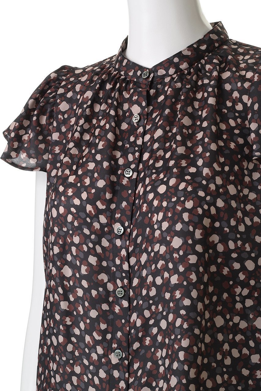 【スリー ドッツ/three dots】のシルキーツイル トップス 人気、トレンドファッション・服の通販 founy(ファニー) 　ファッション　Fashion　レディースファッション　Fashion for Women　トップス・カットソー　Cut & Sew Tops　シャツ・ブラウス・オフィスカジュアル　Elegant Blouses & Button-Ups　ロングTシャツ・Tシャツ　Longline T-Shirts & Tees　カットソー・ベーシックTシャツ　Cut-and-Sewn Tops / Stretch Tees & Basics　2025年　2025　2025-2026秋冬・A/W　Autumn/Winter 2025–26 AW25–26　ショルダー　Shoulder, Shoulder Strap　ショート　Short, Short Length　スリーブ　Sleeve, Long Sleeve / Short Sleeve　リュクス　Luxury, Elegant, High-End, Chic　A/W・秋冬　Autumn/Winter　other-5|ID: prp329100004639130 ipo3291000000033438927