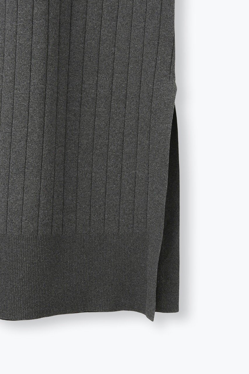 【レリル/lelill】の【8/19 0:00販売開始】ハイテクワイドリブ OP 人気、トレンドファッション・服の通販 founy(ファニー) 　ファッション　Fashion　レディースファッション　Fashion for Women　ワンピース　Dresses　チュニック　Tunic Tops & Dresses　おすすめ　Recommended / Our Picks　アクセサリー　Fashion Accessories　スリット　Slit, Slit Detail　チュニック　Tunic, Long Top　バランス　Balance, Style Balance　ワイドリブ　Wide Rib, Wide Ribbed Knit　人気　Popular, Best Seller　新作・新入荷　New Arrivals / New In　洗える　Machine Washable　other-6|ID: prp329100004639134 ipo3291000000033438964