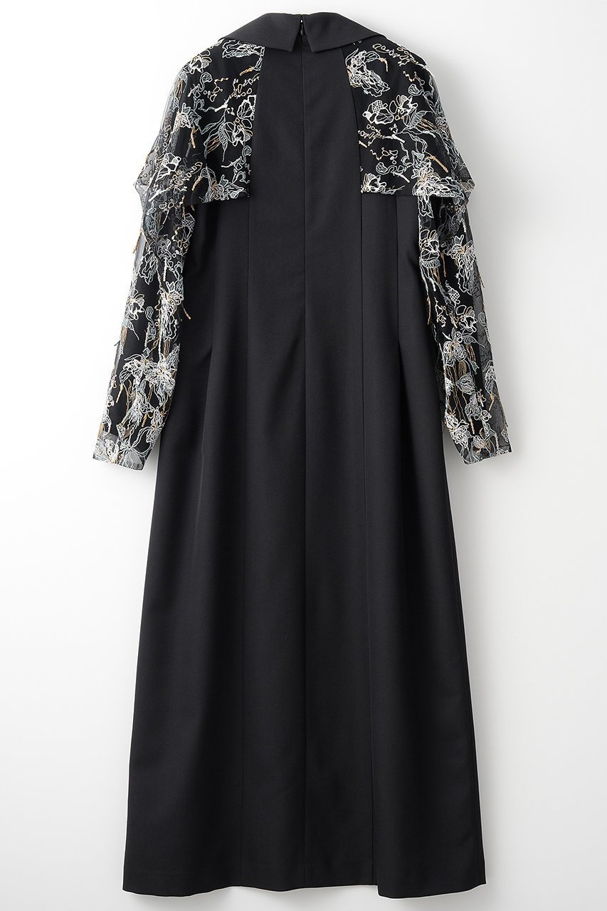【ミューラル/MURRAL】のTears フラワー レース ドレス 人気、トレンドファッション・服の通販 founy(ファニー) 　ファッション　Fashion　レディースファッション　Fashion for Women　ワンピース　Dresses　フォーマル・パーティードレス・結婚式用ドレス　Elegant & Casual Dresses　チュニック　Tunic Tops & Dresses　エレガント 上品　Elegant　ケミカル　Chemical, Chemical Wash　コレクション　Collection, Seasonal Line　ジョーゼット　Georgette, Semi-Sheer Fabric　チュニック　Tunic, Long Top　ドレス　Dress, One-Piece　ハンド　Hand, Handmade　フラワー　Flower, Floral　ミックス　Mix, Mixed Style　モチーフ　Motif, Design Theme　レース　Lace, Lace Fabric　ロング　Long, Long-Length　A/W・秋冬　Autumn/Winter　2025年　2025　2025-2026秋冬・A/W　Autumn/Winter 2025–26 AW25–26　other-2|ID: prp329100004639136 ipo3291000000033438974