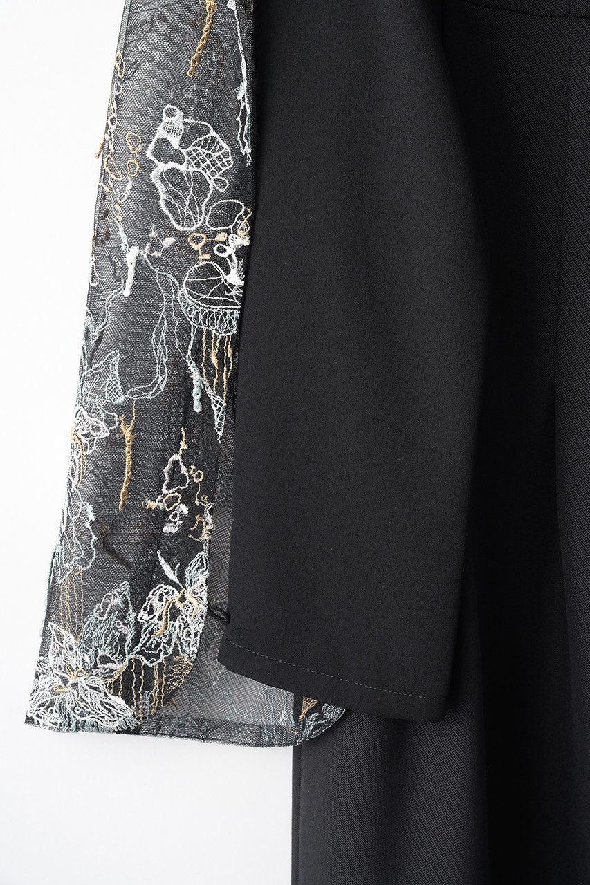 【ミューラル/MURRAL】のTears フラワー レース ドレス 人気、トレンドファッション・服の通販 founy(ファニー) 　ファッション　Fashion　レディースファッション　Fashion for Women　ワンピース　Dresses　フォーマル・パーティードレス・結婚式用ドレス　Elegant & Casual Dresses　チュニック　Tunic Tops & Dresses　エレガント 上品　Elegant　ケミカル　Chemical, Chemical Wash　コレクション　Collection, Seasonal Line　ジョーゼット　Georgette, Semi-Sheer Fabric　チュニック　Tunic, Long Top　ドレス　Dress, One-Piece　ハンド　Hand, Handmade　フラワー　Flower, Floral　ミックス　Mix, Mixed Style　モチーフ　Motif, Design Theme　レース　Lace, Lace Fabric　ロング　Long, Long-Length　A/W・秋冬　Autumn/Winter　2025年　2025　2025-2026秋冬・A/W　Autumn/Winter 2025–26 AW25–26　other-6|ID: prp329100004639136 ipo3291000000033438979