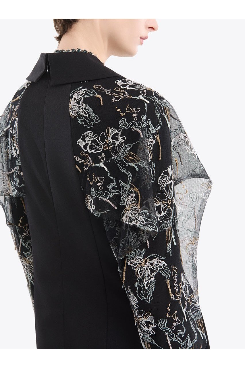 【ミューラル/MURRAL】のTears フラワー レース ドレス 人気、トレンドファッション・服の通販 founy(ファニー) 　ファッション　Fashion　レディースファッション　Fashion for Women　ワンピース　Dresses　フォーマル・パーティードレス・結婚式用ドレス　Elegant & Casual Dresses　チュニック　Tunic Tops & Dresses　エレガント 上品　Elegant　ケミカル　Chemical, Chemical Wash　コレクション　Collection, Seasonal Line　ジョーゼット　Georgette, Semi-Sheer Fabric　チュニック　Tunic, Long Top　ドレス　Dress, One-Piece　ハンド　Hand, Handmade　フラワー　Flower, Floral　ミックス　Mix, Mixed Style　モチーフ　Motif, Design Theme　レース　Lace, Lace Fabric　ロング　Long, Long-Length　A/W・秋冬　Autumn/Winter　2025年　2025　2025-2026秋冬・A/W　Autumn/Winter 2025–26 AW25–26　other-8|ID: prp329100004639136 ipo3291000000033438981
