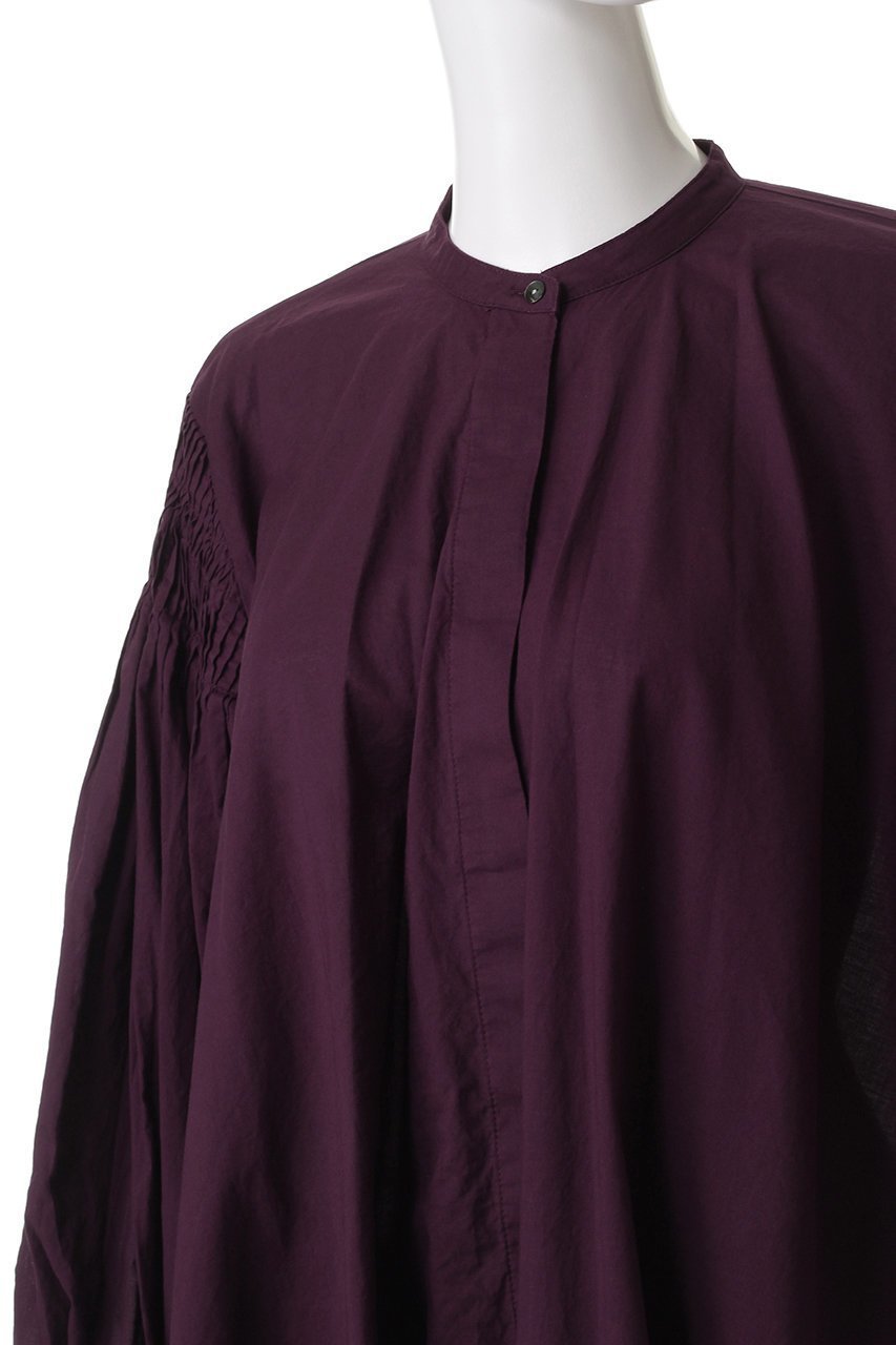【ミズイロ インド/mizuiro ind】のpin tucked puff slv shirt シャツ 人気、トレンドファッション・服の通販 founy(ファニー) 　ファッション　Fashion　レディースファッション　Fashion for Women　トップス・カットソー　Cut & Sew Tops　シャツ・ブラウス・オフィスカジュアル　Elegant Blouses & Button-Ups　2025年　2025　2025-2026秋冬・A/W　Autumn/Winter 2025–26 AW25–26　スリーブ　Sleeve, Long Sleeve / Short Sleeve　フェミニン　Feminine, Girly　ロング　Long, Long-Length　エレガント 上品　Elegant　A/W・秋冬　Autumn/Winter　other-5|ID: prp329100004639143 ipo3291000000033439032