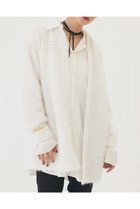 【ウィムガゼット/Whim Gazette】の【THE PAUSE】フェザーチュールシャツ 人気、トレンドファッション・服の通販 founy(ファニー) ファッション Fashion レディースファッション Fashion for Women トップス・カットソー Cut & Sew Tops シャツ・ブラウス・オフィスカジュアル Elegant Blouses & Button-Ups 2025年 2025 2025-2026秋冬・A/W Autumn/Winter 2025–26 AW25–26 シンプル Simple, Minimal スリーブ Sleeve, Long Sleeve / Short Sleeve チュール Tulip, Tulip Motif ボトム Bottoms, Lower Wear レギュラー Regular, Standard Fit ロング Long, Long-Length A/W・秋冬 Autumn/Winter thumbnail オフホワイト|ID: prp329100004639146 ipo3291000000033439047