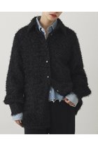 【ウィムガゼット/Whim Gazette】の【THE PAUSE】フェザーチュールシャツ 人気、トレンドファッション・服の通販 founy(ファニー) ファッション Fashion レディースファッション Fashion for Women トップス・カットソー Cut & Sew Tops シャツ・ブラウス・オフィスカジュアル Elegant Blouses & Button-Ups 2025年 2025 2025-2026秋冬・A/W Autumn/Winter 2025–26 AW25–26 シンプル Simple, Minimal スリーブ Sleeve, Long Sleeve / Short Sleeve チュール Tulip, Tulip Motif ボトム Bottoms, Lower Wear レギュラー Regular, Standard Fit ロング Long, Long-Length A/W・秋冬 Autumn/Winter thumbnail ブラック|ID: prp329100004639146 ipo3291000000033439048