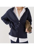 【ザ ストア バイ シー/THE STORE by C】の【COCUCA】オーバーシャツジャケット ネイビー|ID: prp329100004639147 ipo3291000000033439065