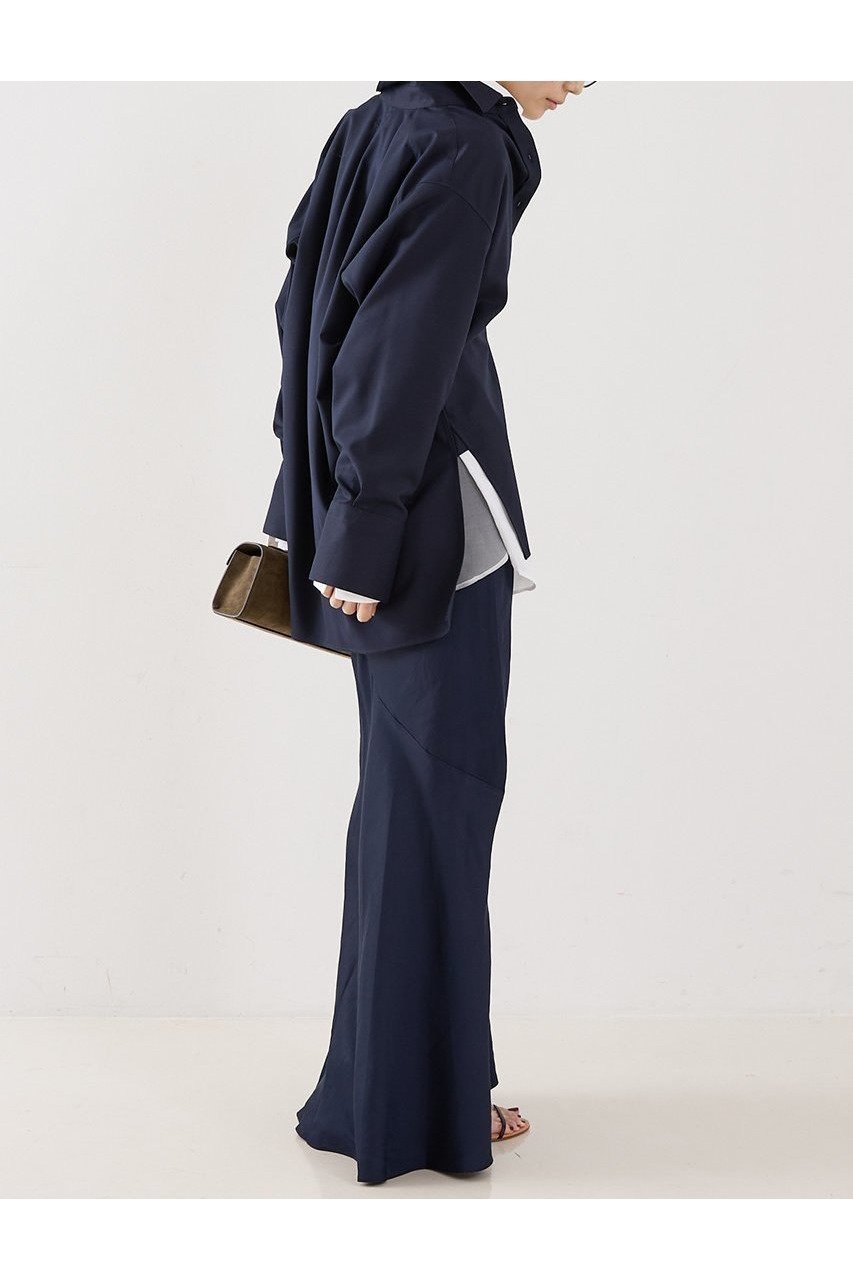 【ザ ストア バイ シー/THE STORE by C】の【COCUCA】オーバーシャツジャケット 人気、トレンドファッション・服の通販 founy(ファニー) 　ファッション　Fashion　レディースファッション　Fashion for Women　アウター　Coat / Outerwear Collection　レディースジャケット・軽アウター　Jackets　トップス・カットソー　Cut & Sew Tops　ウォッシャブル　Machine Washable　ジャケット　Jacket, Outerwear　ストレッチ　Stretch, Stretchy Fabric　スリット　Slit, Slit Detail　スリーブ　Sleeve, Long Sleeve / Short Sleeve　セットアップ　Set-Up, Coordinated Outfit　タートル　Turtleneck, Turtle Collar　ポケット　Pocket, Pocket Detail　別注　Limited Edition, Custom Order　ロング　Long, Long-Length　A/W・秋冬　Autumn/Winter　おすすめ　Recommended / Our Picks　2025年　2025　2025-2026秋冬・A/W　Autumn/Winter 2025–26 AW25–26　other-5|ID: prp329100004639147 ipo3291000000033439069