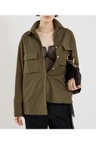 【ザ ストア バイ シー/THE STORE by C】の【COCUCA】比翼ベーシックシャツ カーキ|ID: prp329100004639148 ipo3291000000033439078