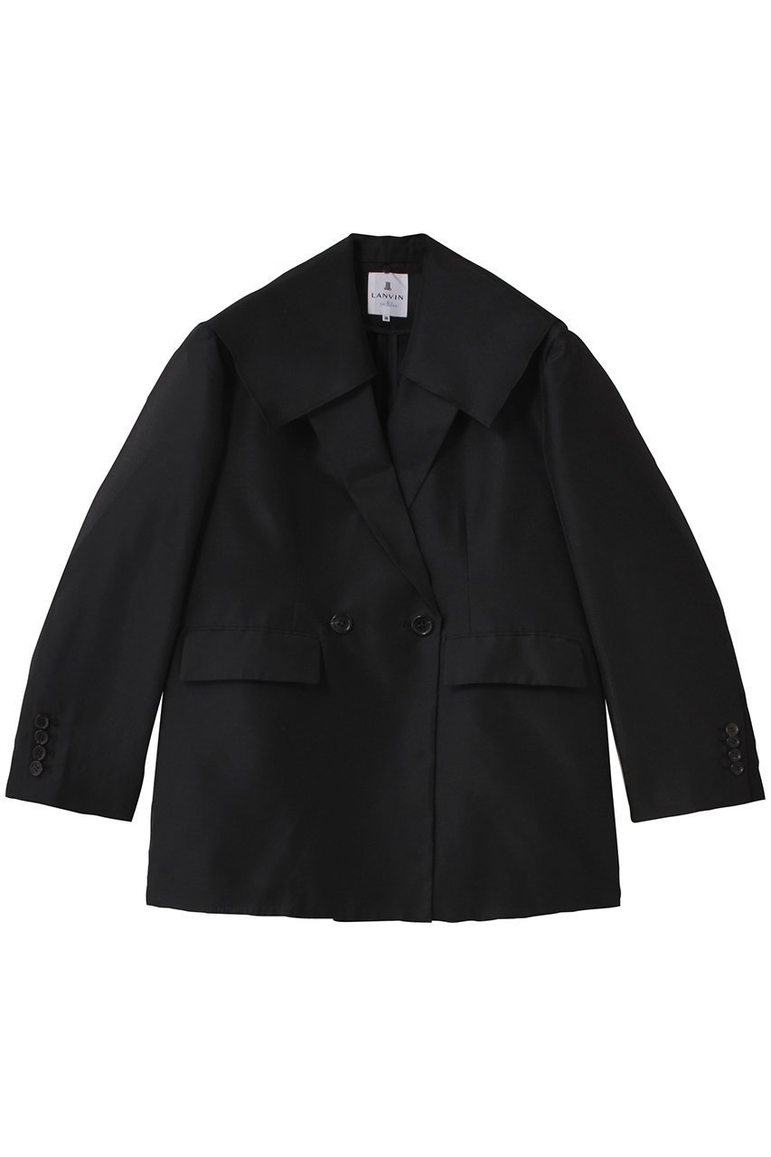 【ランバン オン ブルー/LANVIN en Bleu】の2wayシアーテーラードジャケット 人気、トレンドファッション・服の通販 founy(ファニー) 　ファッション　Fashion　レディースファッション　Fashion for Women　アウター　Coat / Outerwear Collection　レディースジャケット・軽アウター　Jackets　テーラードジャケット / 通勤・きれいめスタイル　Tailored Jackets & Blazers　ジャケット　Jacket, Outerwear　パーティ　Party, Party Style　 other-1|ID: prp329100004639151 ipo3291000000035868356
