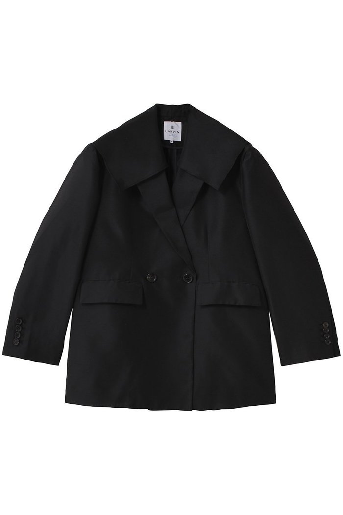 【ランバン オン ブルー/LANVIN en Bleu】の2wayシアーテーラードジャケット インテリア・キッズ・メンズ・レディースファッション・服の通販 founy(ファニー) https://founy.com/ ファッション Fashion レディースファッション Fashion for Women アウター Coat / Outerwear Collection レディースジャケット・軽アウター Jackets テーラードジャケット / 通勤・きれいめスタイル Tailored Jackets & Blazers ジャケット Jacket, Outerwear パーティ Party, Party Style |ID: prp329100004639151 ipo3291000000036133008