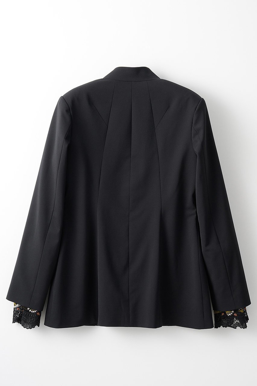 【ミューラル/MURRAL】のSlit sleeve lace ジャケット 人気、トレンドファッション・服の通販 founy(ファニー) 　ファッション　Fashion　レディースファッション　Fashion for Women　アウター　Coat / Outerwear Collection　レディースジャケット・軽アウター　Jackets　2025年　2025　2025-2026秋冬・A/W　Autumn/Winter 2025–26 AW25–26　エレガント 上品　Elegant　オケージョン　Occasion Wear　カフス　Cuff Design　コレクション　Collection, Seasonal Line　ジャケット　Jacket, Outerwear　スリット　Slit, Slit Detail　スリーブ　Sleeve, Long Sleeve / Short Sleeve　モチーフ　Motif, Design Theme　レース　Lace, Lace Fabric　新作・新入荷　New Arrivals / New In　A/W・秋冬　Autumn/Winter　other-2|ID: prp329100004639154 ipo3291000000033439133