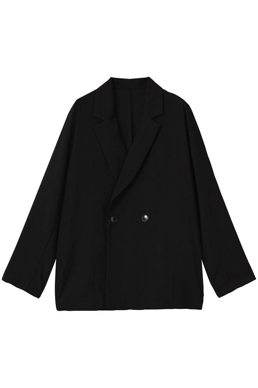【プルミエ アロンディスモン/1er Arrondissement】のテンセルライトジャケット インテリア・キッズ・メンズ・レディースファッション・服の通販 founy(ファニー) 　ファッション　Fashion　レディースファッション　Fashion for Women　アウター　Coat / Outerwear Collection　レディースジャケット・軽アウター　Jackets　2025年　2025　2025-2026秋冬・A/W　Autumn/Winter 2025–26 AW25–26　なめらか　Smooth, Silky Texture　ジャケット　Jacket, Outerwear　リラックス　Relax, Relaxed Fit　A/W・秋冬　Autumn/Winter　ブラック|ID: prp329100004639160 ipo3291000000033439191