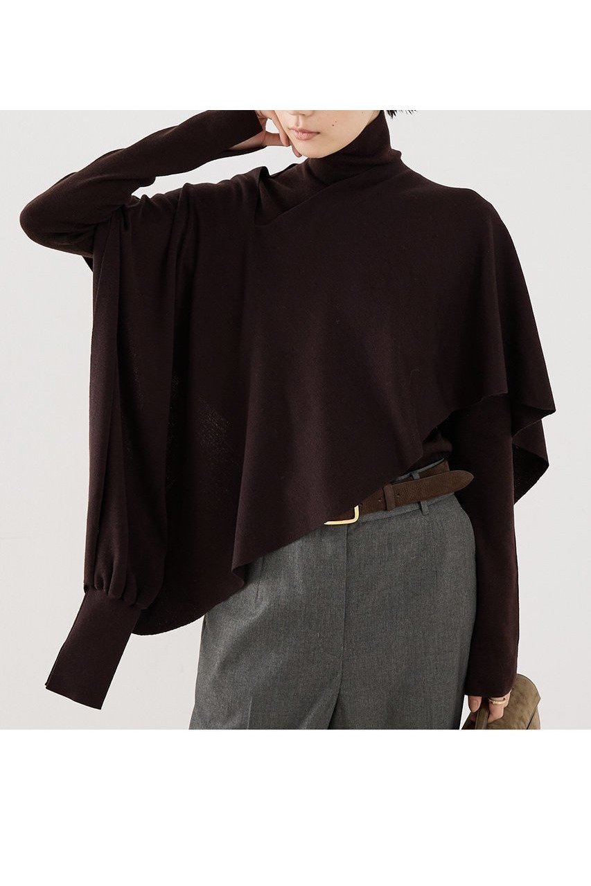 【ザ ストア バイ シー/THE STORE by C】の【COCUCA】ストールニット 人気、トレンドファッション・服の通販 founy(ファニー) 　ファッション　Fashion　レディースファッション　Fashion for Women　2025年　2025　2025-2026秋冬・A/W　Autumn/Winter 2025–26 AW25–26　なめらか　Smooth, Silky Texture　コンパクト　Compact, Small Size　ストール　Stole, Wrap　タートル　Turtleneck, Turtle Collar　ベーシック　Basic, Essential　ポンチョ　Poncho, Cape Style　A/W・秋冬　Autumn/Winter　other-2|ID: prp329100004639162 ipo3291000000033439209