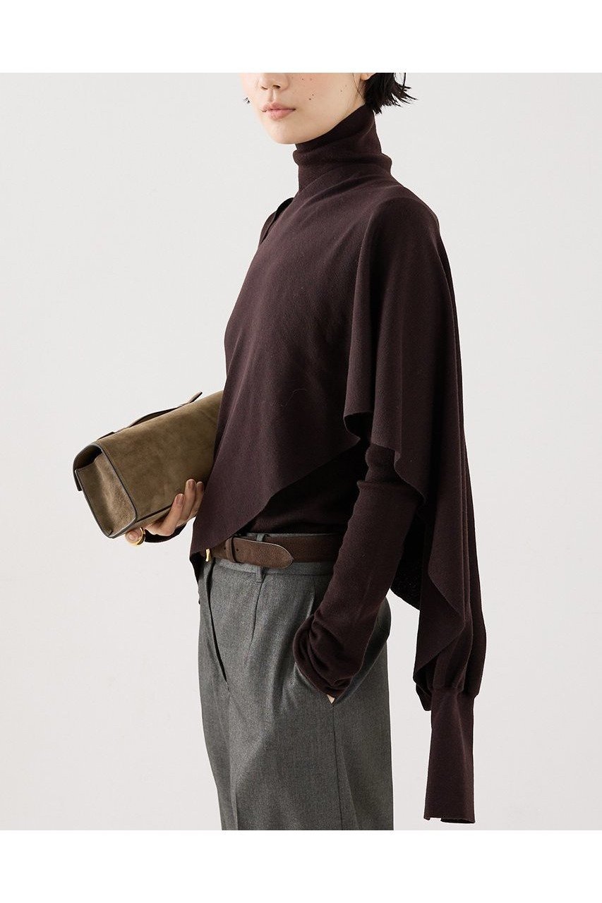 【ザ ストア バイ シー/THE STORE by C】の【COCUCA】ストールニット 人気、トレンドファッション・服の通販 founy(ファニー) 　ファッション　Fashion　レディースファッション　Fashion for Women　2025年　2025　2025-2026秋冬・A/W　Autumn/Winter 2025–26 AW25–26　なめらか　Smooth, Silky Texture　コンパクト　Compact, Small Size　ストール　Stole, Wrap　タートル　Turtleneck, Turtle Collar　ベーシック　Basic, Essential　ポンチョ　Poncho, Cape Style　A/W・秋冬　Autumn/Winter　other-3|ID: prp329100004639162 ipo3291000000033439210