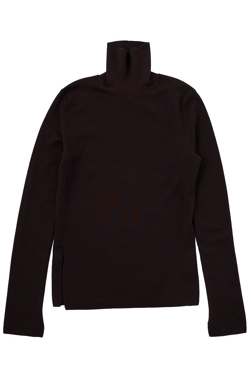 【ザ ストア バイ シー/THE STORE by C】の【COCUCA】ベーシックタートル インテリア・キッズ・メンズ・レディースファッション・服の通販 founy(ファニー) 　ファッション　Fashion　レディースファッション　Fashion for Women　トップス・カットソー　Cut & Sew Tops　ニット　Knit Tops & Sweaters　カジュアルプルオーバー・ニットトップス　Pullovers & Knit Tops / Casual Pullovers　2025年　2025　2025-2026秋冬・A/W　Autumn/Winter 2025–26 AW25–26　ストール　Stole, Wrap　スリット　Slit, Slit Detail　タートル　Turtleneck, Turtle Collar　タートルネック　Turtleneck, High Neck　ベーシック　Basic, Essential　A/W・秋冬　Autumn/Winter　チョコ|ID: prp329100004639163 ipo3291000000033439224