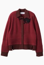 【ミューラル/MURRAL】のTrillium エンブロイダリー ニットシャツカーディガン 人気、トレンドファッション・服の通販 founy(ファニー) ファッション Fashion レディースファッション Fashion for Women トップス・カットソー Cut & Sew Tops ニット Knit Tops & Sweaters カーディガン・羽織り Layered Style Cardigans シャツ・ブラウス・オフィスカジュアル Elegant Blouses & Button-Ups アイレット Eyelet Lace エレガント 上品 Elegant エンブロイダリー Embroidery Design カーディガン Cardigan, Knitwear コレクション Collection, Seasonal Line バスケット Basket, Basket Bag A/W・秋冬 Autumn/Winter 新作・新入荷 New Arrivals / New In 2025年 2025 2025-2026秋冬・A/W Autumn/Winter 2025–26 AW25–26 thumbnail レッド|ID: prp329100004639166 ipo3291000000033439254