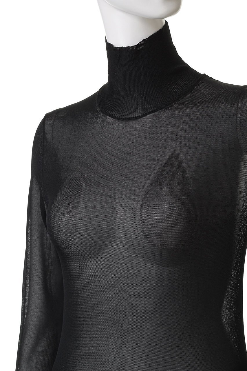 【カナコ サカイ/KANAKO SAKAI】のSHEER ニット タートルネック 人気、トレンドファッション・服の通販 founy(ファニー) 　ファッション　Fashion　レディースファッション　Fashion for Women　トップス・カットソー　Cut & Sew Tops　ニット　Knit Tops & Sweaters　カジュアルプルオーバー・ニットトップス　Pullovers & Knit Tops / Casual Pullovers　タートルネック・ハイネックトップス　Turtlenecks & High-Neck Tops　インナー　Innerwear　コンパクト　Compact, Small Size　シアー　Sheer, See-Through　シンプル　Simple, Minimal　タートルネック　Turtleneck, High Neck　エレガント 上品　Elegant　other-5|ID: prp329100004639175 ipo3291000000035868396