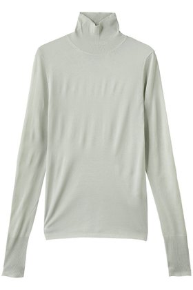 【カナコ サカイ/KANAKO SAKAI】のSHEER ニット タートルネック 人気、トレンドファッション・服の通販 founy(ファニー) ファッション Fashion レディースファッション Fashion for Women トップス・カットソー Cut & Sew Tops ニット Knit Tops & Sweaters カジュアルプルオーバー・ニットトップス Pullovers & Knit Tops / Casual Pullovers タートルネック・ハイネックトップス Turtlenecks & High-Neck Tops インナー Innerwear コンパクト Compact, Small Size シアー Sheer, See-Through シンプル Simple, Minimal タートルネック Turtleneck, High Neck エレガント 上品 Elegant |ID:prp329100004639175