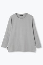 【レリル/lelill】のハイテクワイドリブ ニット グレー|ID: prp329100004639177 ipo3291000000036038953