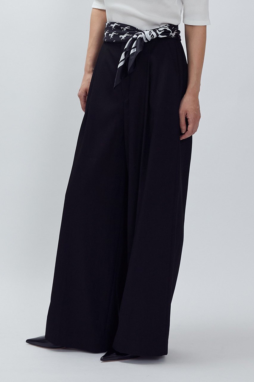 【プルミエ アロンディスモン/1er Arrondissement】のテンセルワイドパンツ 人気、トレンドファッション・服の通販 founy(ファニー) 　ファッション　Fashion　レディースファッション　Fashion for Women　パンツ　Pants & Trousers　カットソー　Cut and Sewn Top　ジャケット　Jacket, Outerwear　ワイド　Wide, Wide Fit　エレガント 上品　Elegant　other-6|ID: prp329100004639180 ipo3291000000033927527