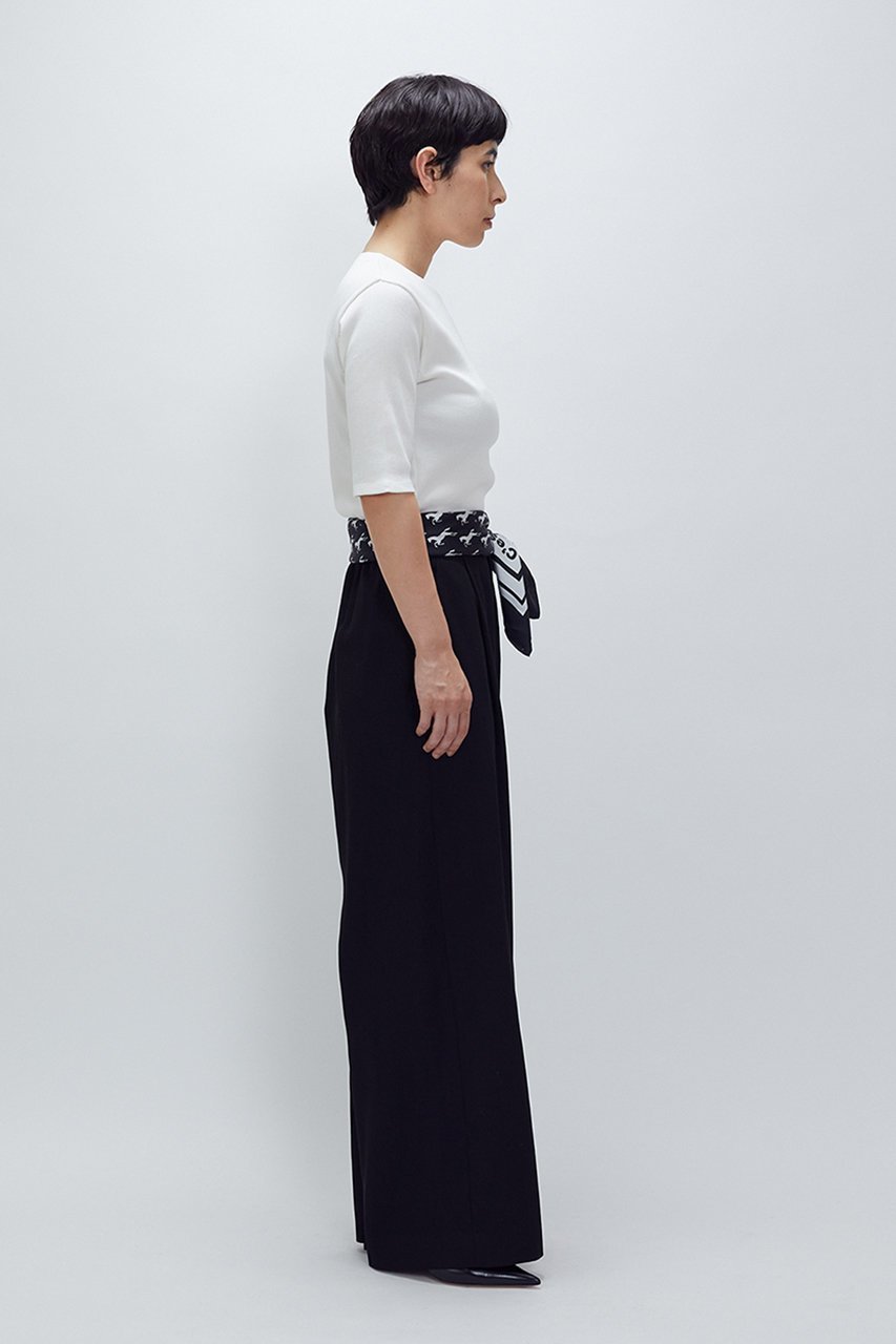 【プルミエ アロンディスモン/1er Arrondissement】のテンセルワイドパンツ 人気、トレンドファッション・服の通販 founy(ファニー) 　ファッション　Fashion　レディースファッション　Fashion for Women　パンツ　Pants & Trousers　カットソー　Cut and Sewn Top　ジャケット　Jacket, Outerwear　ワイド　Wide, Wide Fit　エレガント 上品　Elegant　other-8|ID: prp329100004639180 ipo3291000000033927529