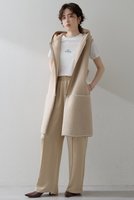 【ウィムガゼット/Whim Gazette】の【THE PAUSE】サテンピンタックパンツ 人気、トレンドファッション・服の通販 founy(ファニー) ファッション Fashion レディースファッション Fashion for Women パンツ Pants & Trousers 2025年 2025 2025-2026秋冬・A/W Autumn/Winter 2025–26 AW25–26 サテン Satin, Glossy Fabric ストレート Straight, Straight Cut センター Center, Center Line ワイド Wide, Wide Fit エレガント 上品 Elegant A/W・秋冬 Autumn/Winter |ID:prp329100004639184